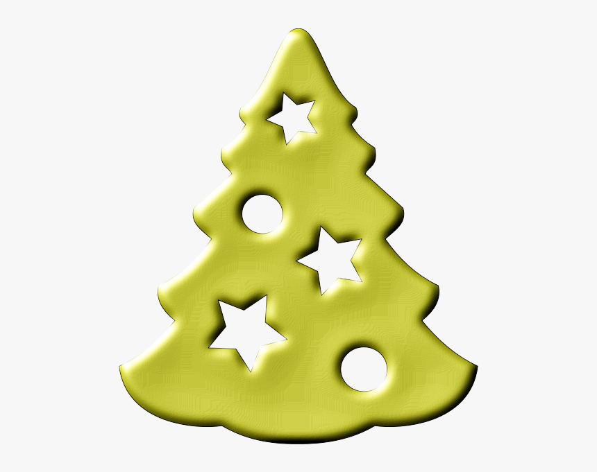 Christmas Tree Cookie - Christmas Day, HD Png Download