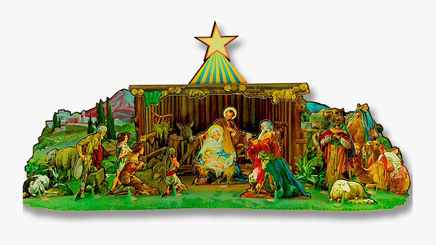 Transparent Christmas Crib Png, Png Download