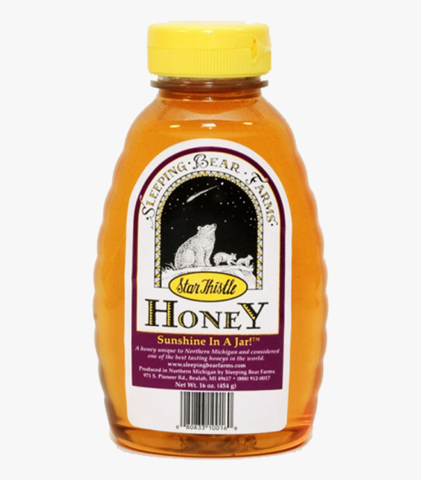 1-pound Honey Jar - Sleeping Bear Farms, HD Png Download