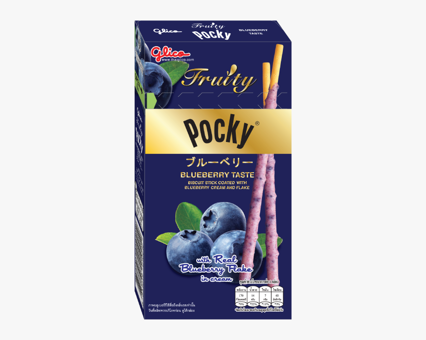 Pocky Blueberry, HD Png Download