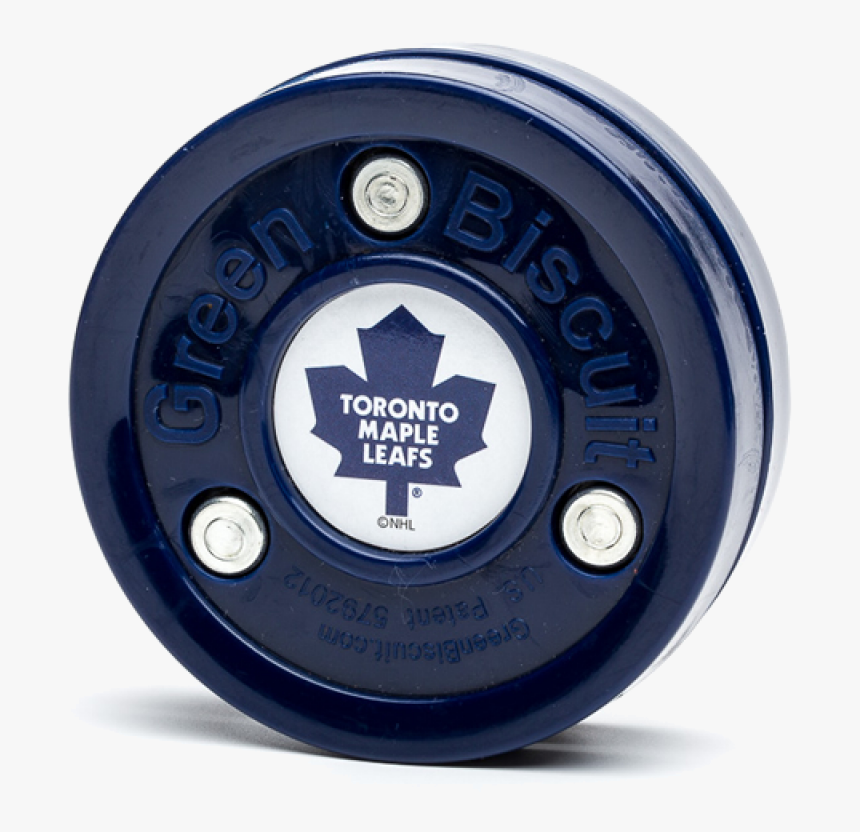 Green Biscuit Toronto Maple Leafs Stickhandling Training - Toronto Maple Leafs, HD Png Download