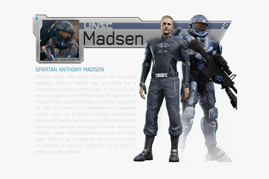 Madsen - Halo 4 Madsen Armor, HD Png Download
