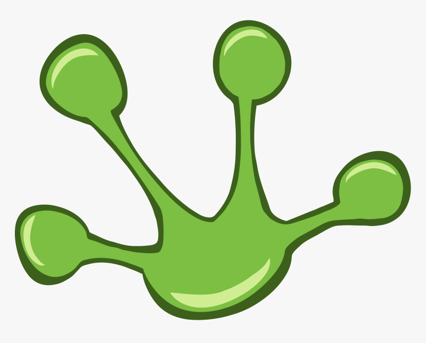 Hand Clipart Frog - Blue Frog, HD Png Download