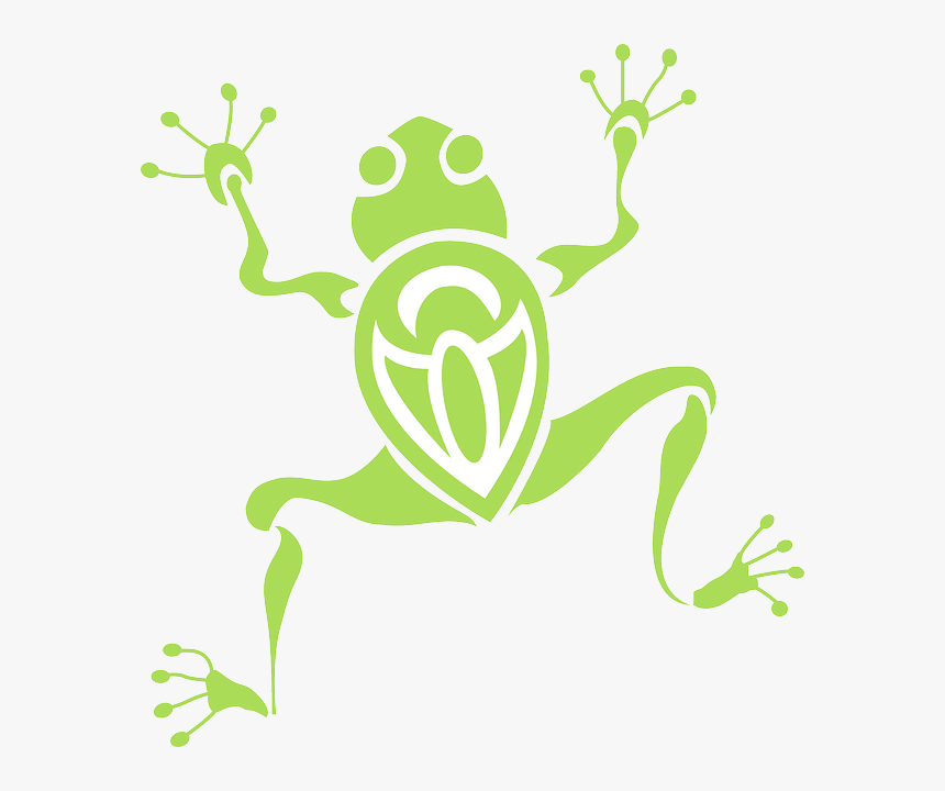 Tattoo Stencil Frog - True Frog, HD Png Download