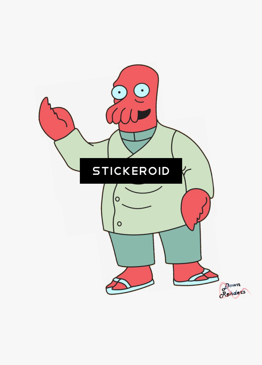 Futurama Fry Actors Heroes - Dr Zoidberg, HD Png Download