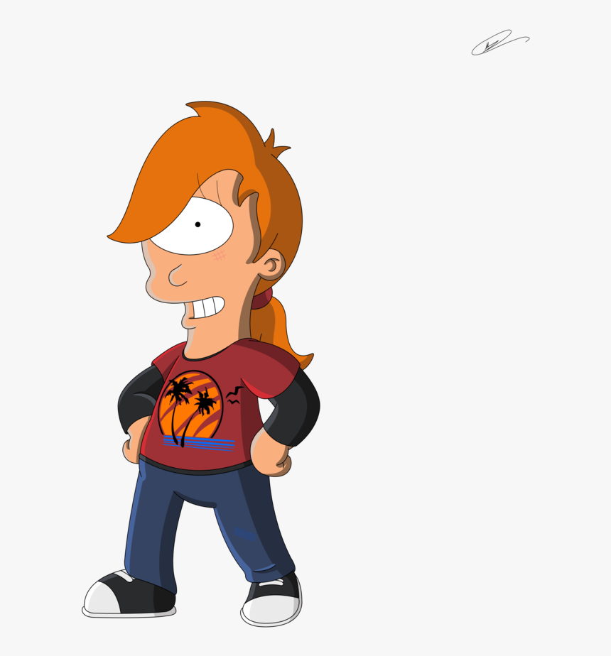 Futurama Drawing Character - T-shirt, HD Png Download