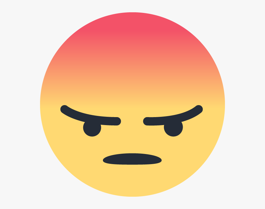 Facebook Angry - Facebook Angry Emoji Png, Transparent Png