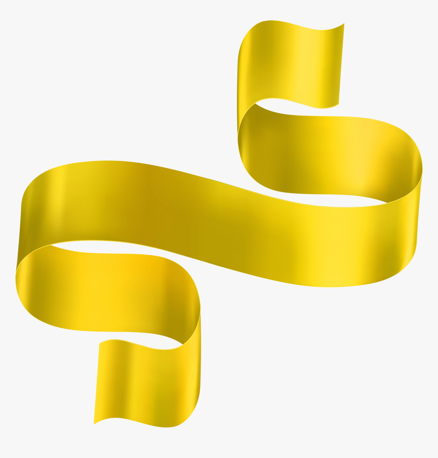 Yellow Ribbon Images Clipart Jpg Freeuse Library Yellow, HD Png Download