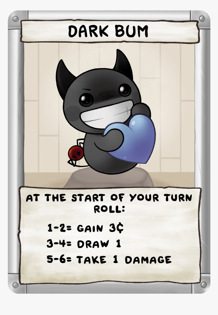Binding Of Isaac Four Souls Loot Card, HD Png Download