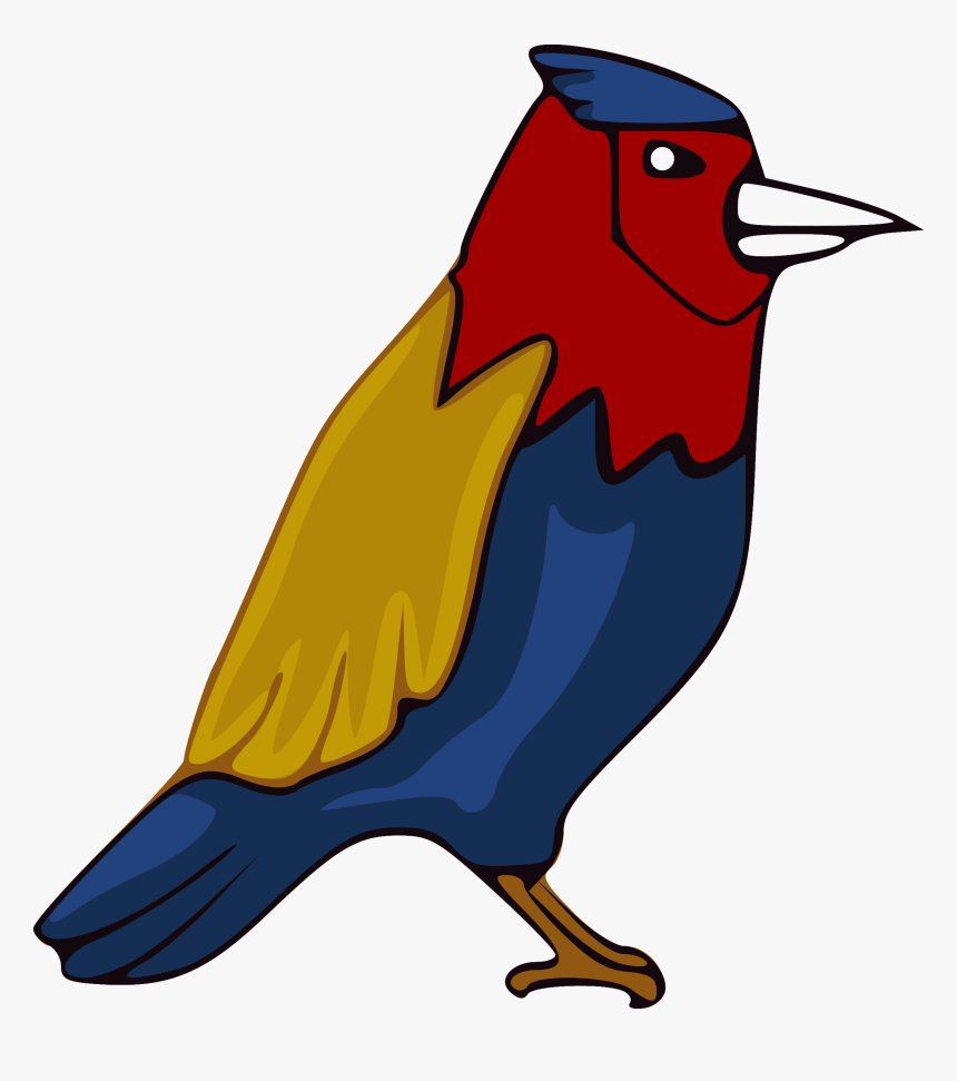 Parrot Clipart Colourful Parrot - Drawing Mask Of Parrot Bird, HD Png Download