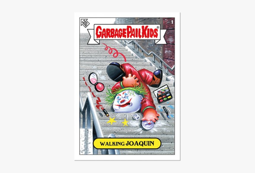 Garbage Pail Kids “2019 Was The Worst” Walking Joaquin - Garbage Pail Kids 2019 Was The Worst, HD Png Download