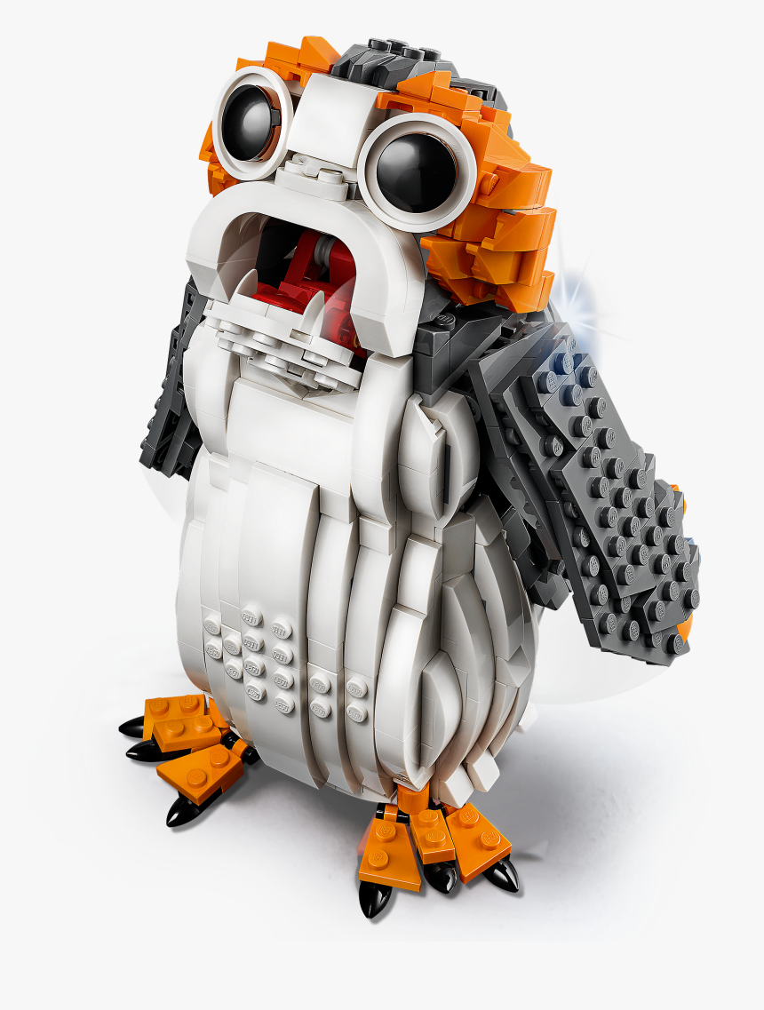 Pirates Imperial Red Multi Colored Lego Parrot Bird - Porg Star Wars Lego Set, HD Png Download