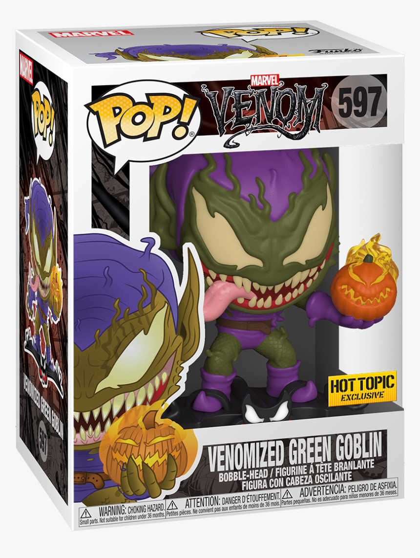 Corrupted Venom Funko Pop Glow In The Dark, HD Png Download