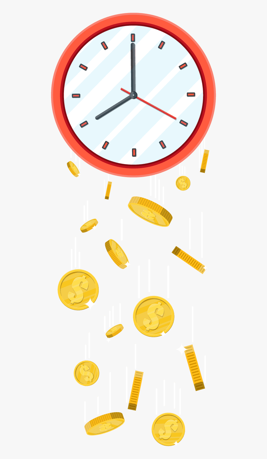 Money - Wall Clock, HD Png Download