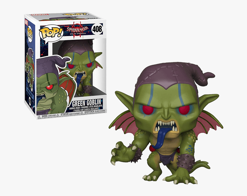Funko Flash Pop Disney - Green Goblin Funko Pop Spider Verse, HD Png Download