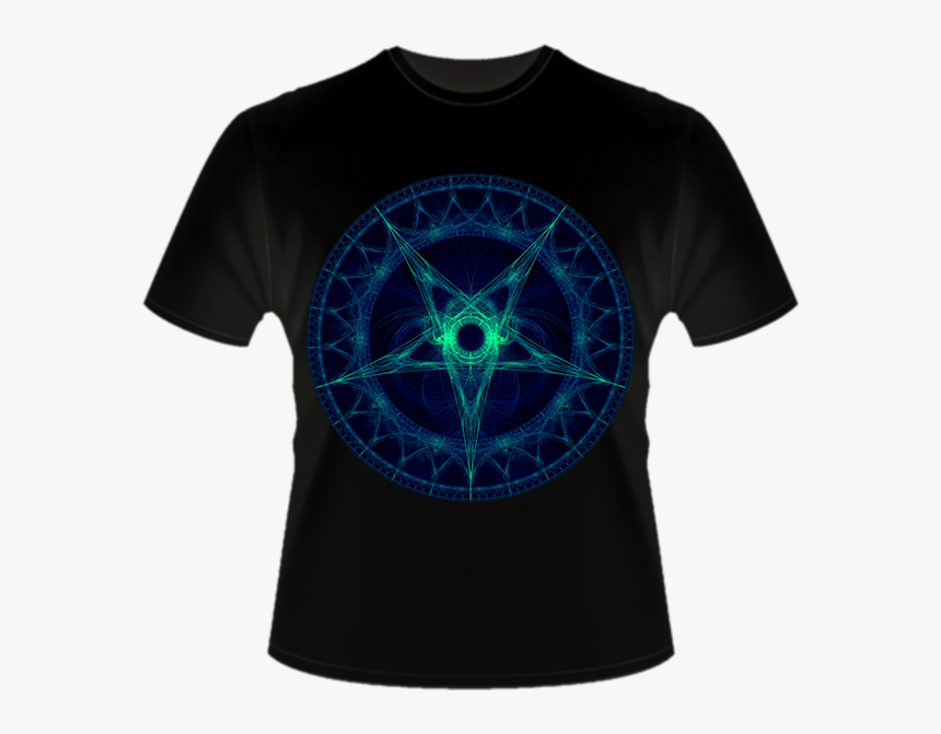 Iron Man Arc Reactor Led T Shirt , Png Download - Santa Muerte Sigil, Transparent Png