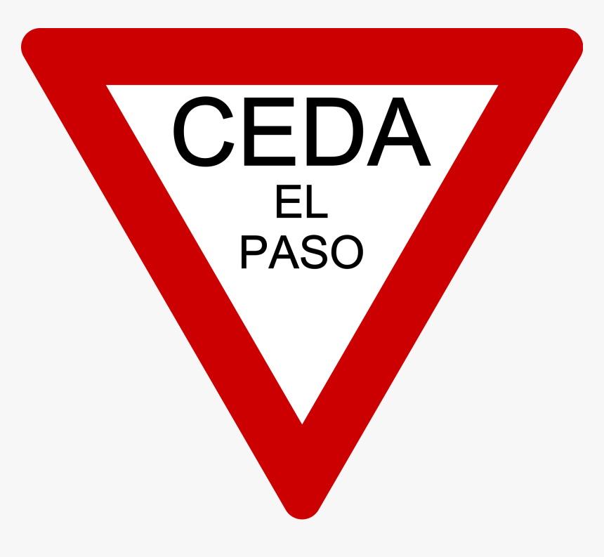 Thumb Image - Road Sign Yield, HD Png Download