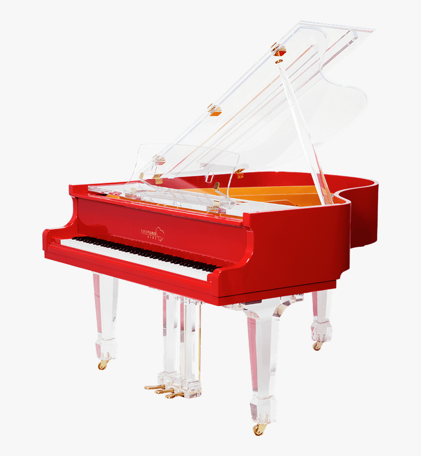 Huge White Grand Piano, HD Png Download