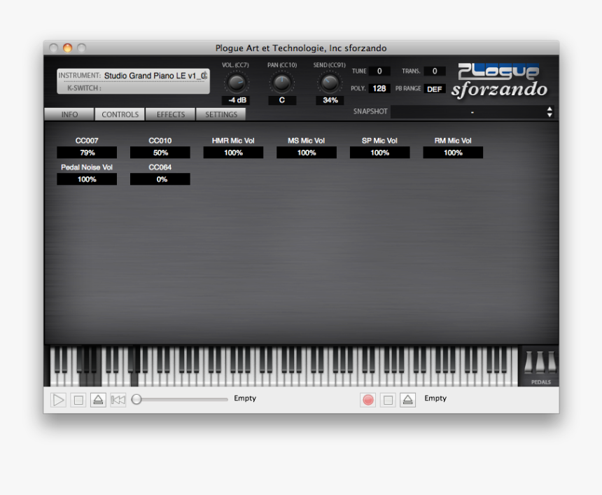 Sgple Sfz - Sforzando Libraries, HD Png Download