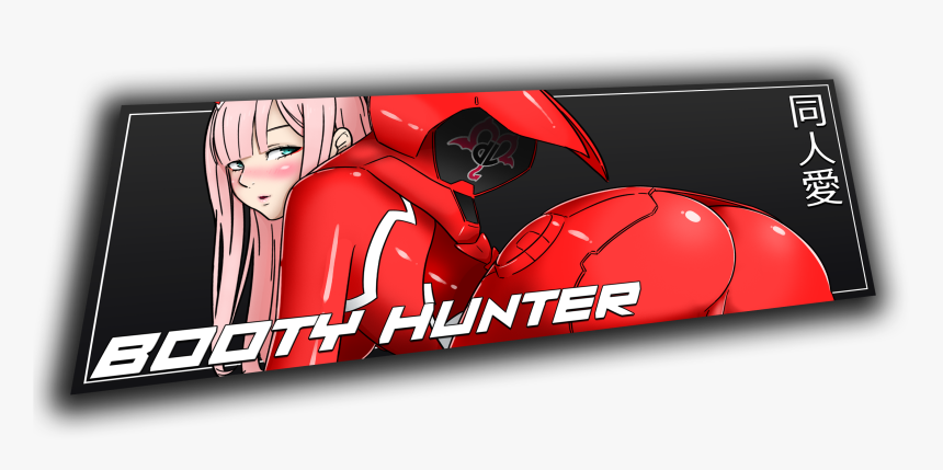 Image Of Zero Two Slap - Cartoon, HD Png Download