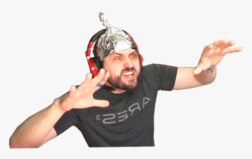 Man In A Tinfoil Hat - Fun, HD Png Download