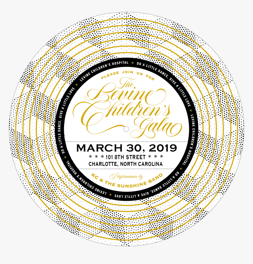 Gold Record Lch Gala - Circle, HD Png Download