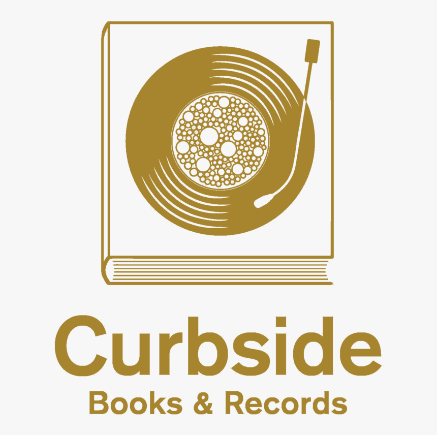 Curbside Books Records Logo Gold - Graphic Design, HD Png Download