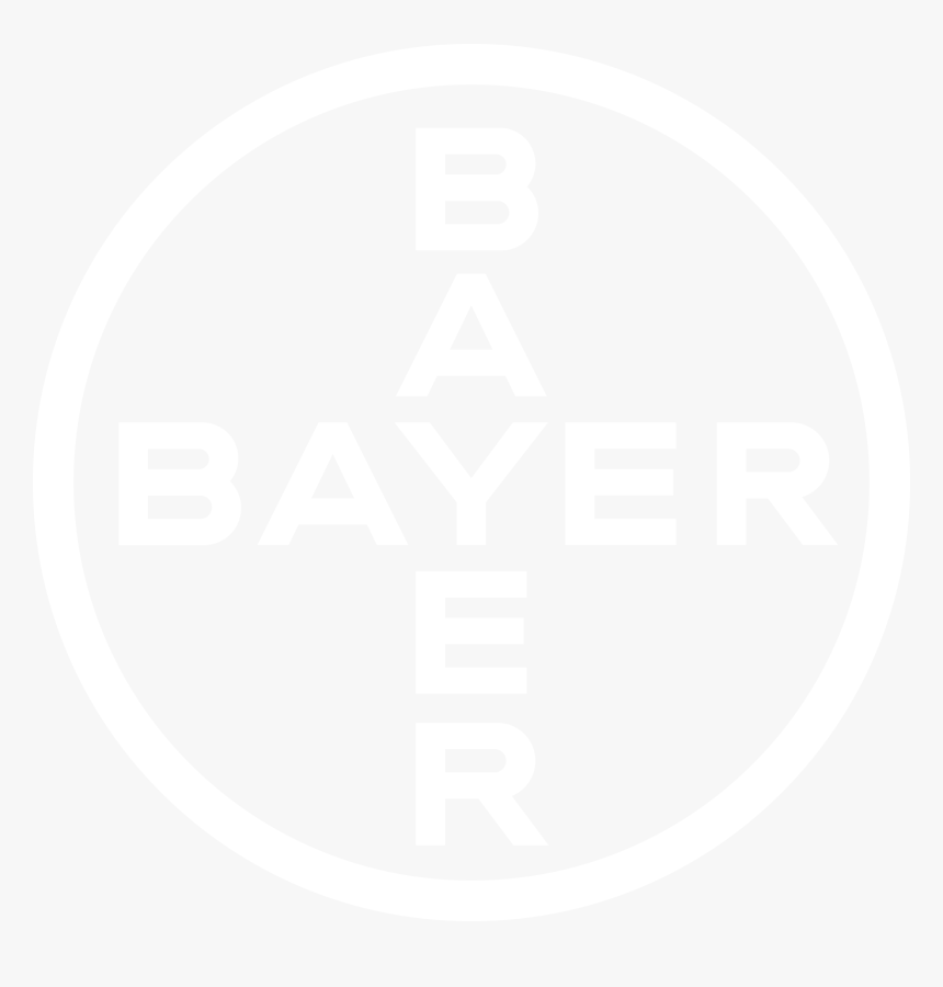 Bayer Logo Weiß Png, Transparent Png