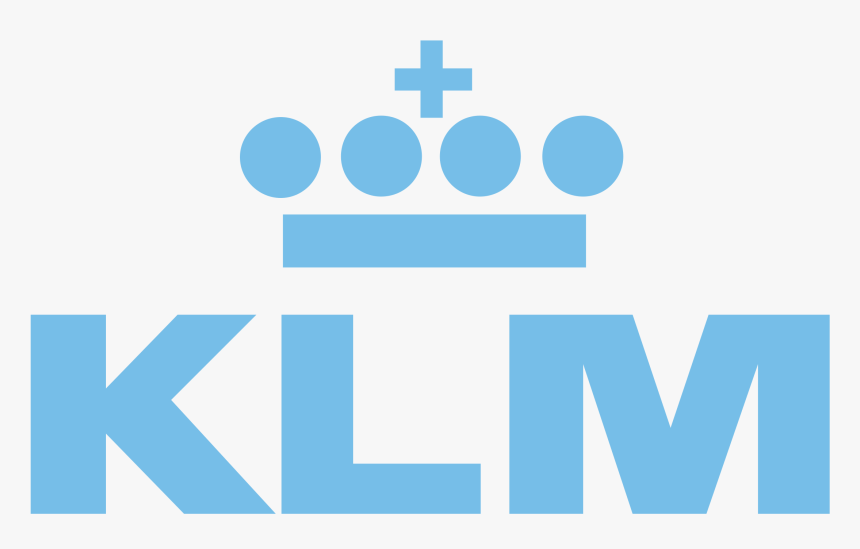 Klm Logo Png Transparent - Amsterdam Airport Schiphol, Png Download