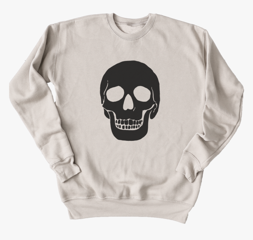 Skull Sweatshirt - Dune, HD Png Download
