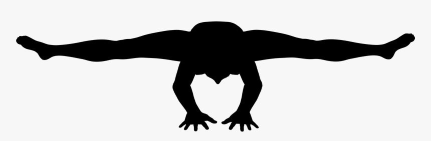 Silhouette Yoga Woman Free Photo - Yoga, HD Png Download