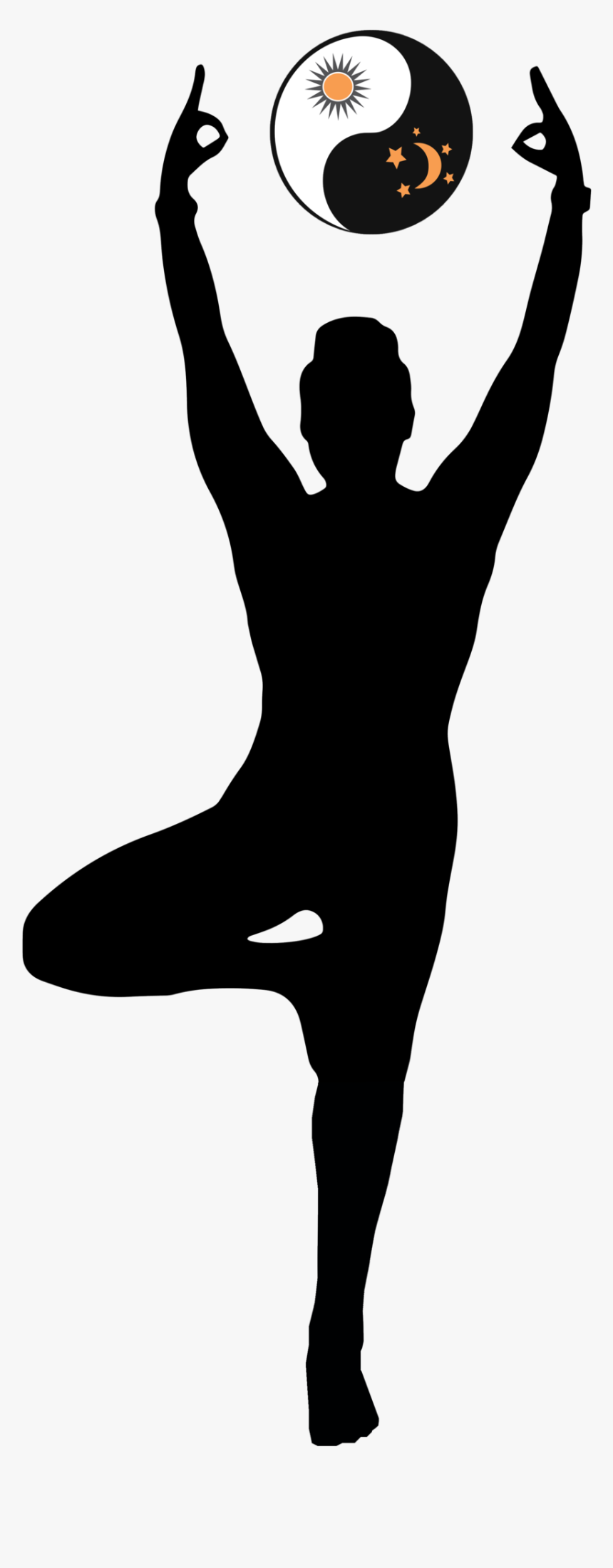 Kali Goddess Yoga Final Logo - Silhouette, HD Png Download