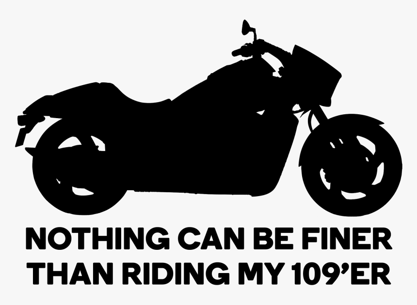 M109r Boulevard Silhouette Decal Picture - Motorcycle, HD Png Download