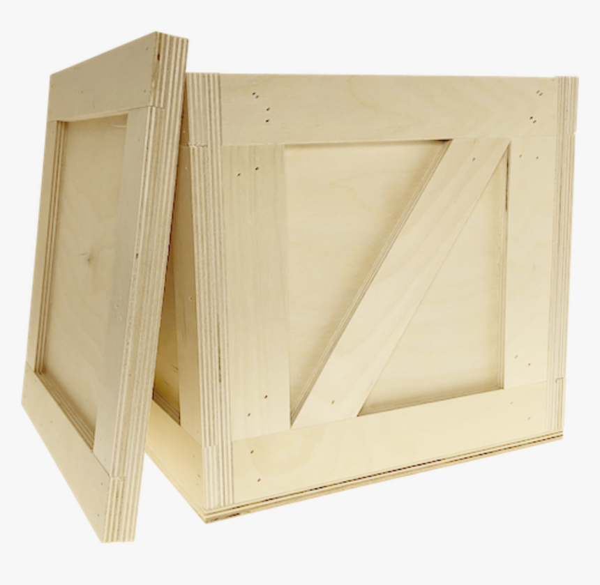 Unbranded Blank Gift Crate - Plywood, HD Png Download
