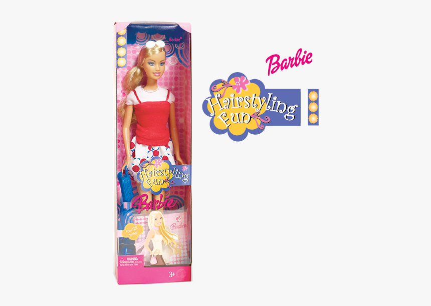 Barbie-hairstyle - Barbie, HD Png Download