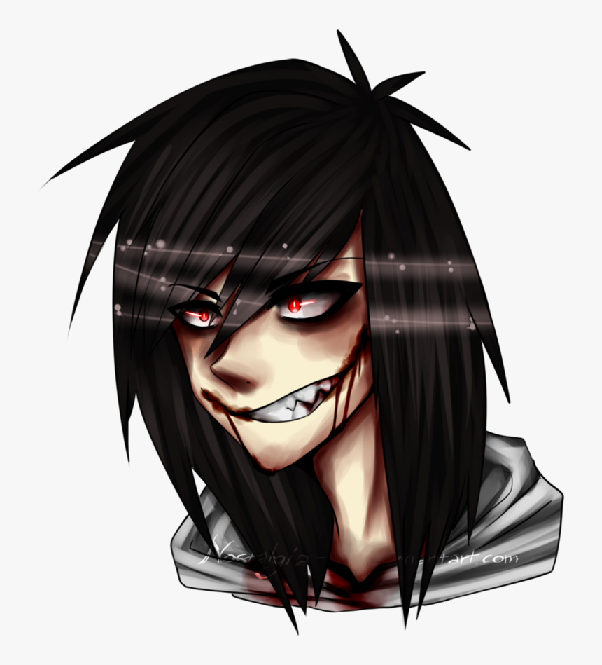 Drawing Creepy Creative - Jeff The Killer Drawing, HD Png Download