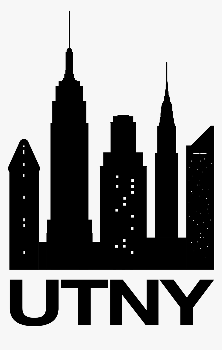 Transparent Manhattan Skyline Clipart - Flatiron Building Silhouette, HD Png Download