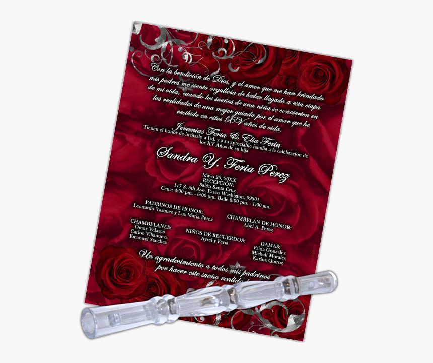 Quinceañera , Png Download - Flyer, Transparent Png