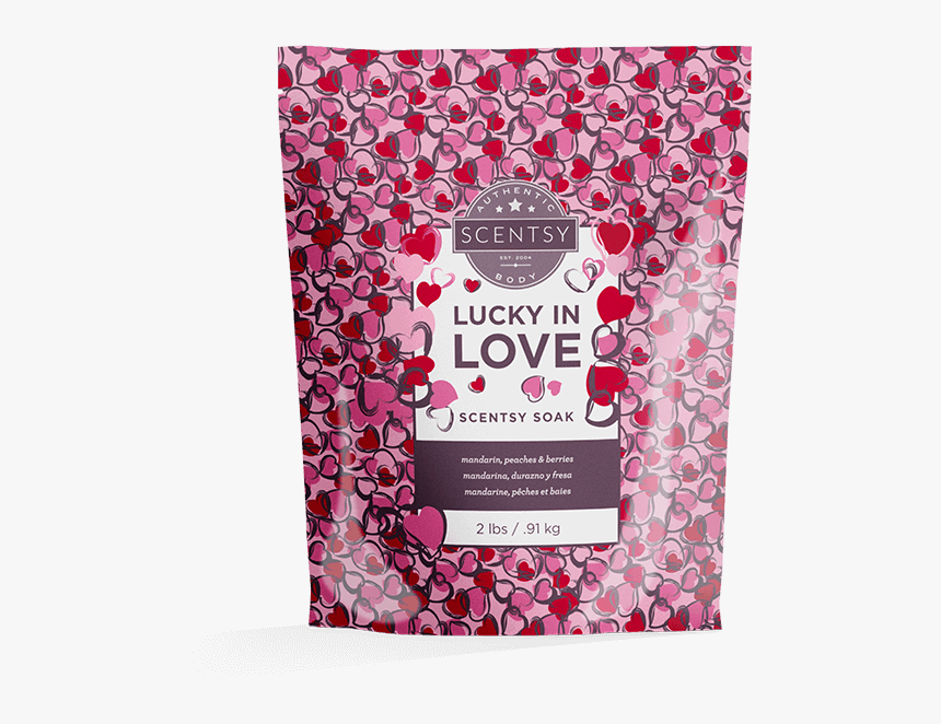 Lucky In Love Scentsy Soaks - Scentsy Soak Lucky In Love, HD Png Download