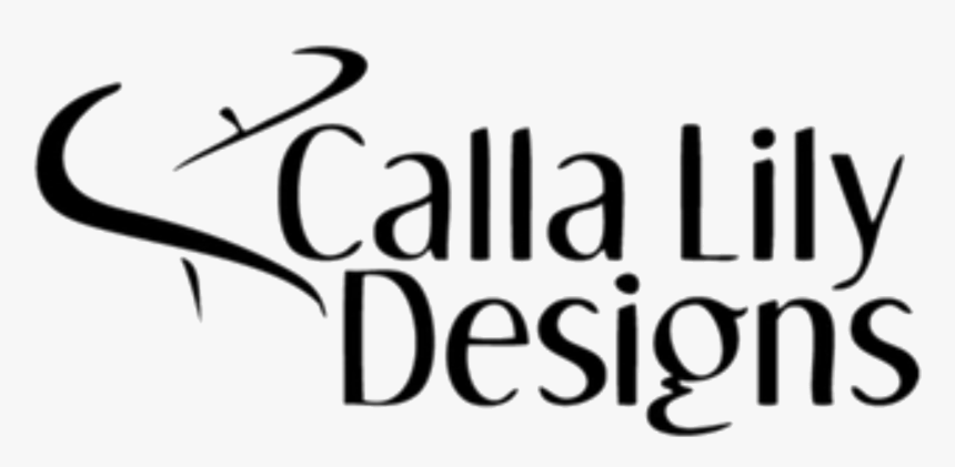 Calla Lily Designs - Black-and-white, HD Png Download