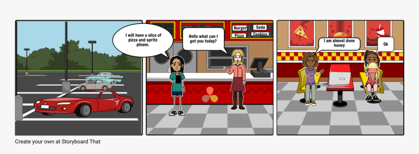 Burger Ad Story Board, HD Png Download