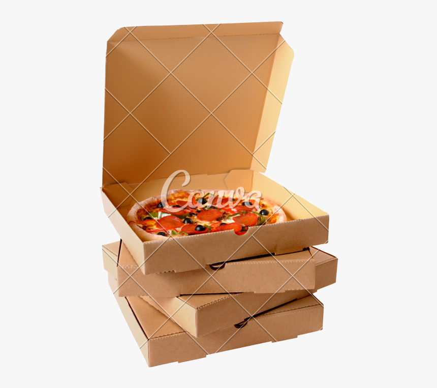 Stack Of Pizza Boxes Png - Caixas De Pizza Empilhadas, Transparent Png