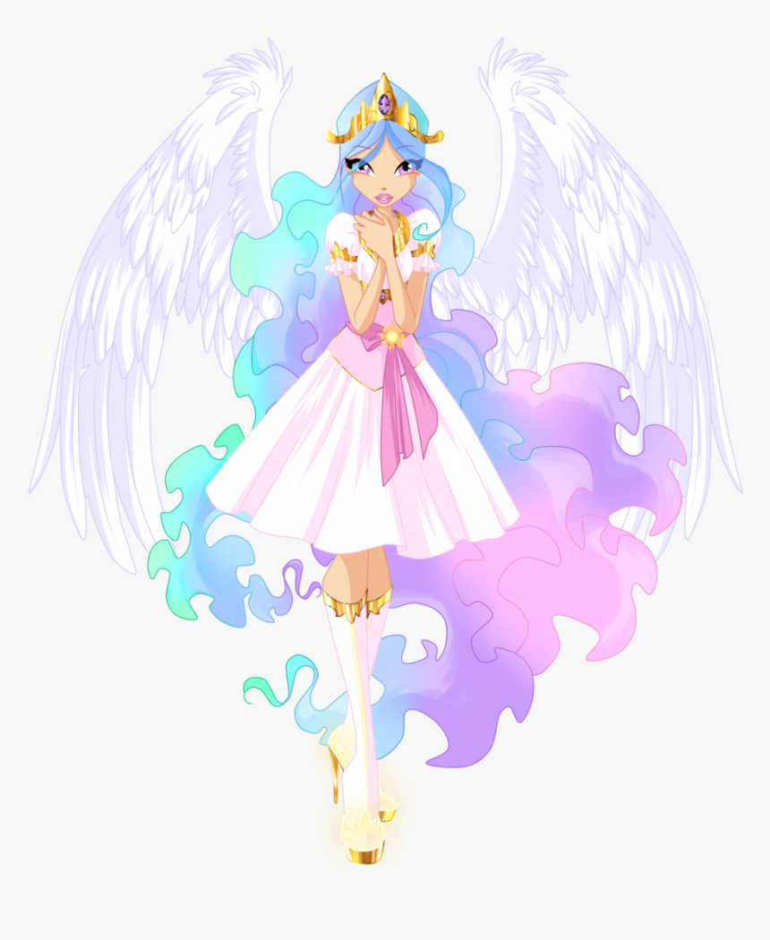 Princess Celestia Looks Like Winx Club Wallpaper Wpt7208070 - Princess Celestia Winx, HD Png Download