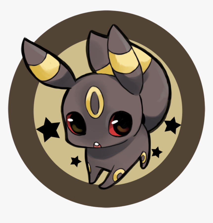 Cute Brown Star Eeveelution Freetoedit - Cute Kawaii Umbreon, HD Png Download