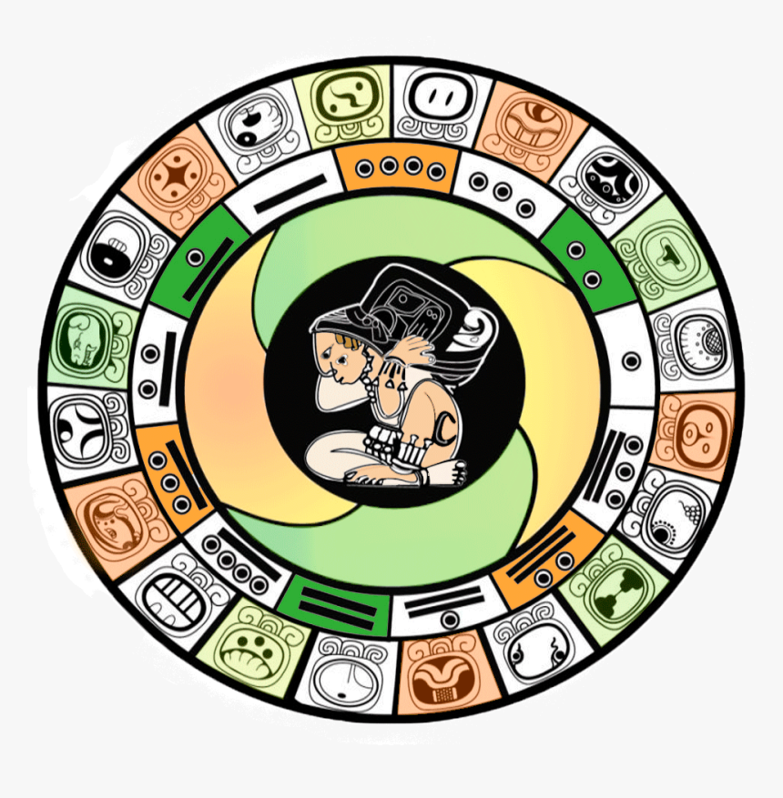 Aztec Football Clipart Picture Black And White Aztec - Circle With 36 Divisions, HD Png Download
