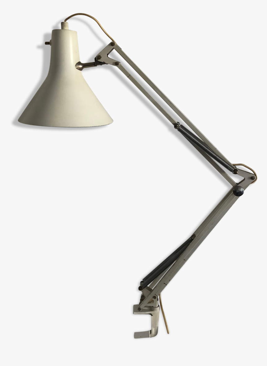 Architect Luxo L4 White Vintage Lamp 1960 
 Src Https - Lamp, HD Png Download