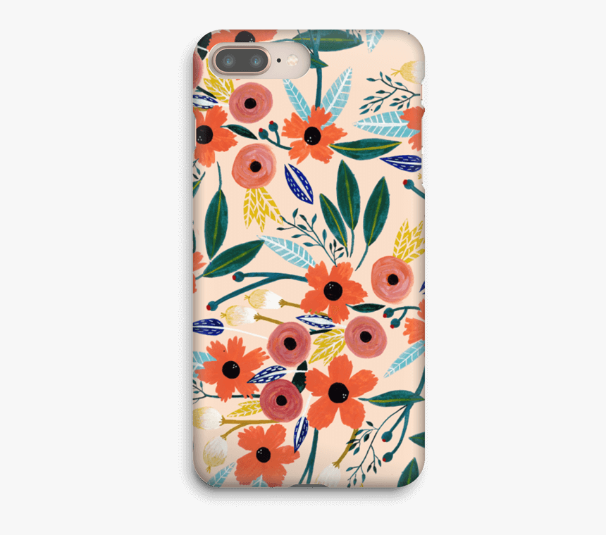 Summer Flowers Case Iphone 8 Plus - Case Laptop Flores, HD Png Download