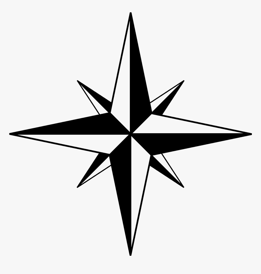 Star Of Bethlehem Png , Png Download - Wind Rose Png, Transparent Png