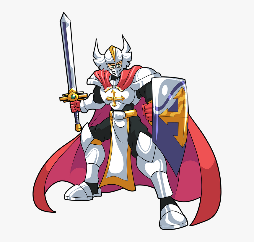 Silvershield Paladin, HD Png Download