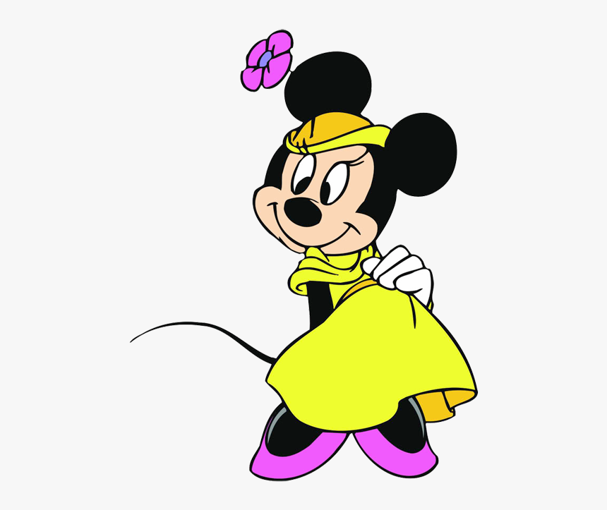 Minnie Mouse Yellow Dress, HD Png Download , Transparent Png Image